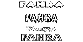 Coloriage Fahra