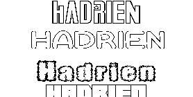Coloriage Hadrien