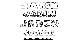 Coloriage Jabin