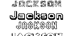 Coloriage Jackson