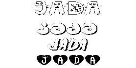 Coloriage Jada