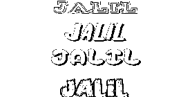 Coloriage Jalil