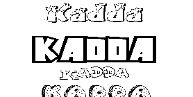 Coloriage Kadda