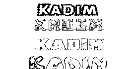 Coloriage Kadim