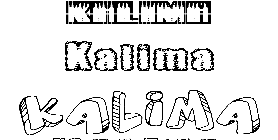 Coloriage Kalima