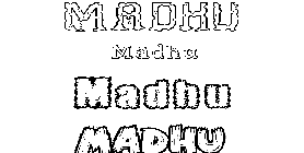 Coloriage Madhu