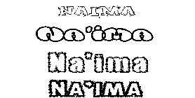 Coloriage Na'Ima