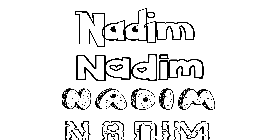 Coloriage Nadim