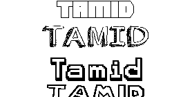 Coloriage Tamid