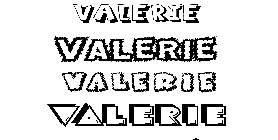 Coloriage Valerie