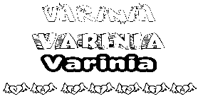 Coloriage Varinia