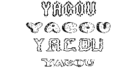 Coloriage Yacou