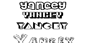 Coloriage Yancey