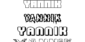 Coloriage Yannik